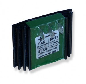 SPC01 - Regolatore di carica PWM per impianti fotovoltaici stand-alone da 12V 1A